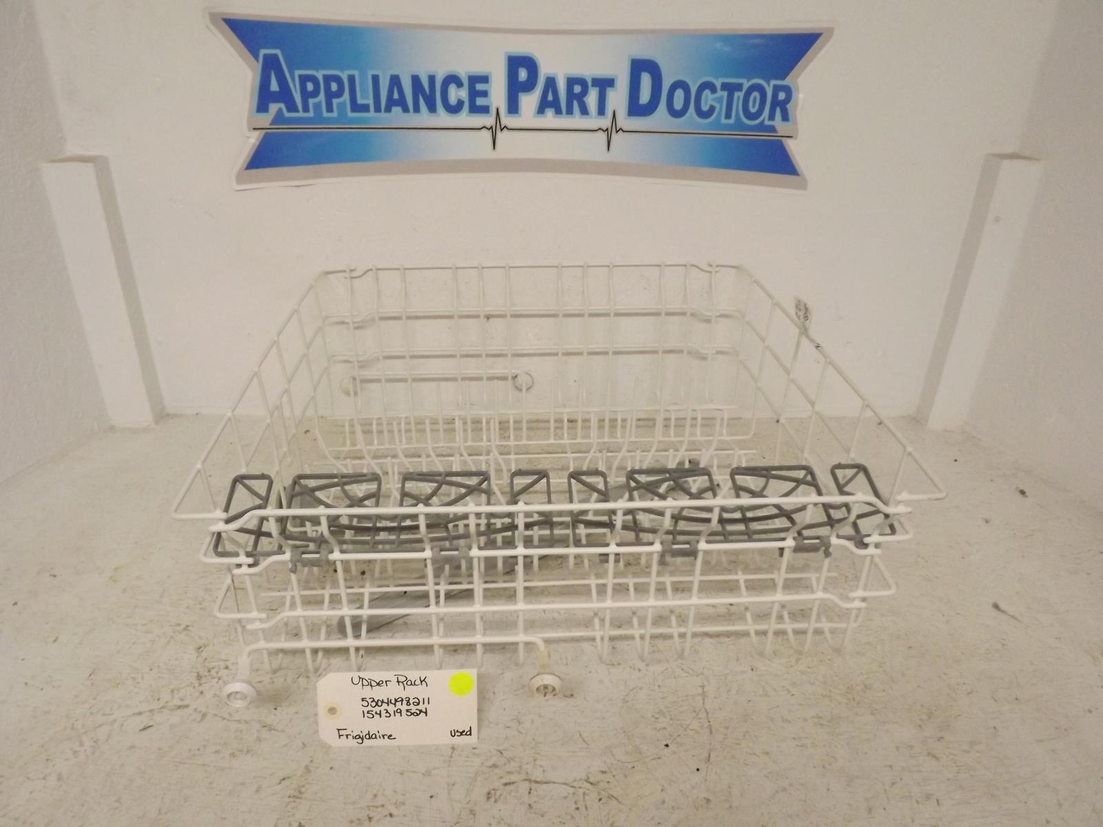 Frigidaire Dishwasher 5304498211 154319524 Upper Rack Used Frigidaire Dishwasher 5304498211 154319524 Upper Rack Used